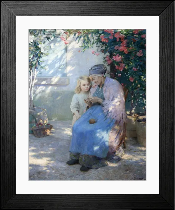 Framed Print : Sous les Lauriers Framed Print : Sous les Lauriers
