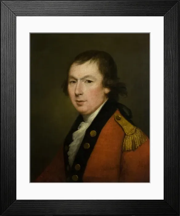 Framed Print : Captain Waddell Cunningham