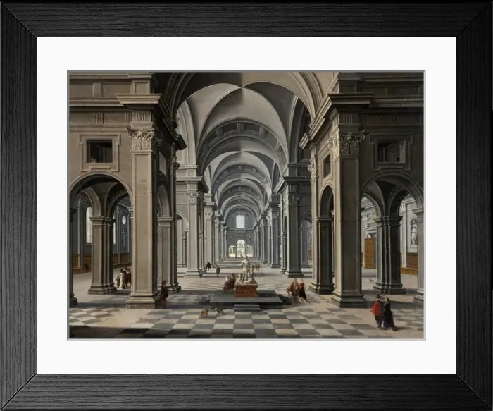 Framed Print : Interior of a Renaissance Church Framed Print : Interior of a Renaissance Church