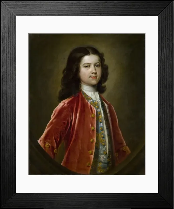 Framed Print : Portrait of a Boy Framed Print : Portrait of a Boy