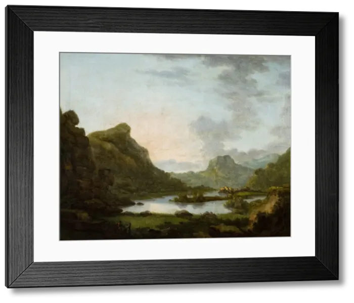 Framed Print : A View of the Canal between the Lakes of Killarney Framed Print : A View of the Canal between the Lakes of Killarney