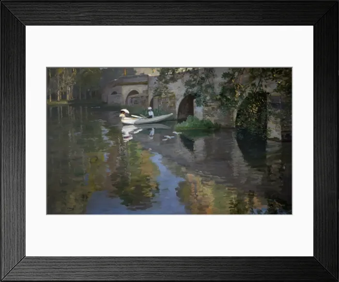 Framed Print : The Bridge at Grs Framed Print : The Bridge at Grs