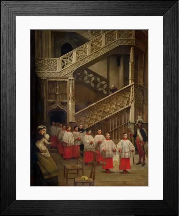 Framed Print : Choir Boys Framed Print : Choir Boys