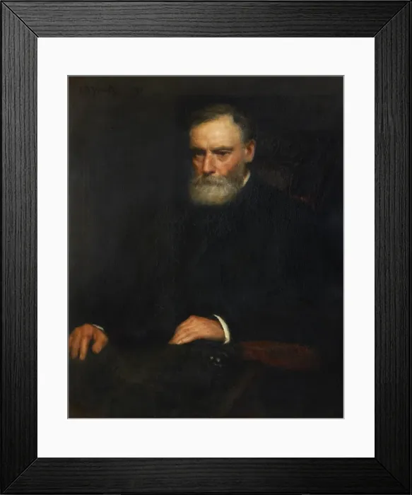 Framed Print : Portrait of Acheson T. Henderson, QC Framed Print : Portrait of Acheson T. Henderson, QC