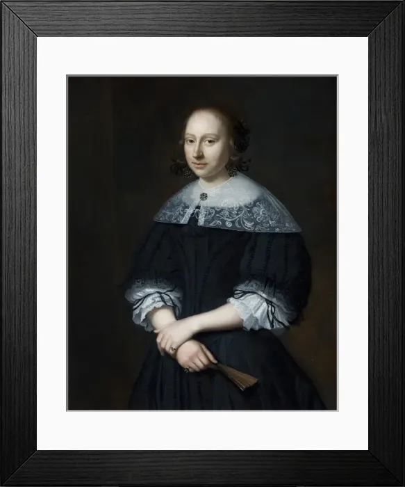Framed Print : Portrait of a Woman Framed Print : Portrait of a Woman
