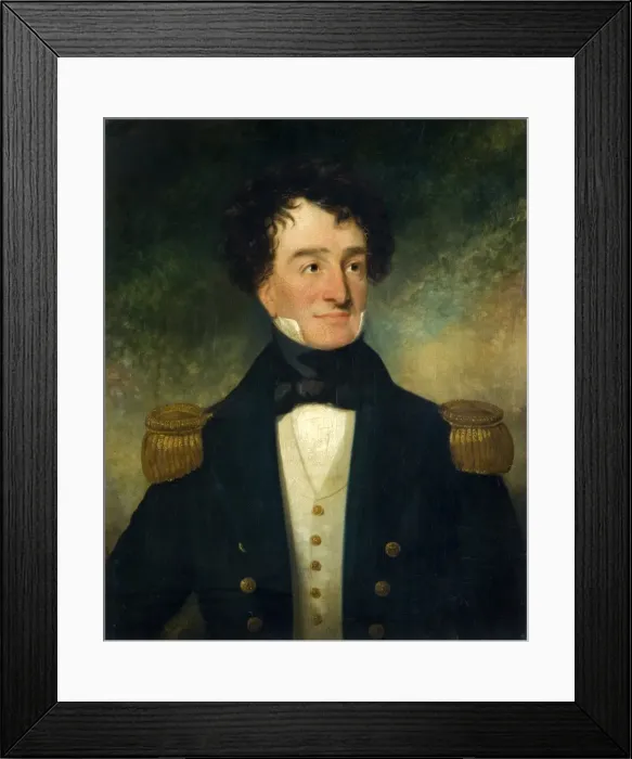 Framed Print : Francis Anderson Calder, Commander R. N Framed Print : Francis Anderson Calder, Commander R. N