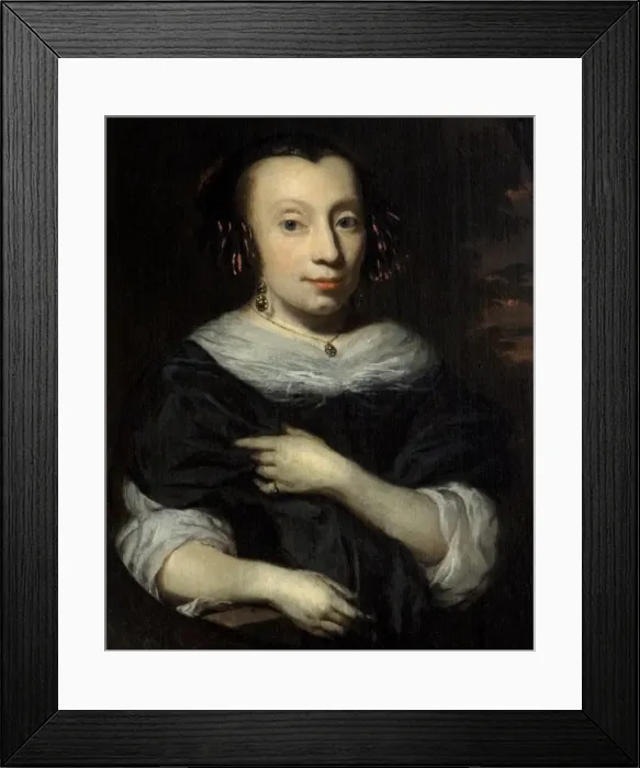 Framed Print : Portrait of a Woman Framed Print : Portrait of a Woman