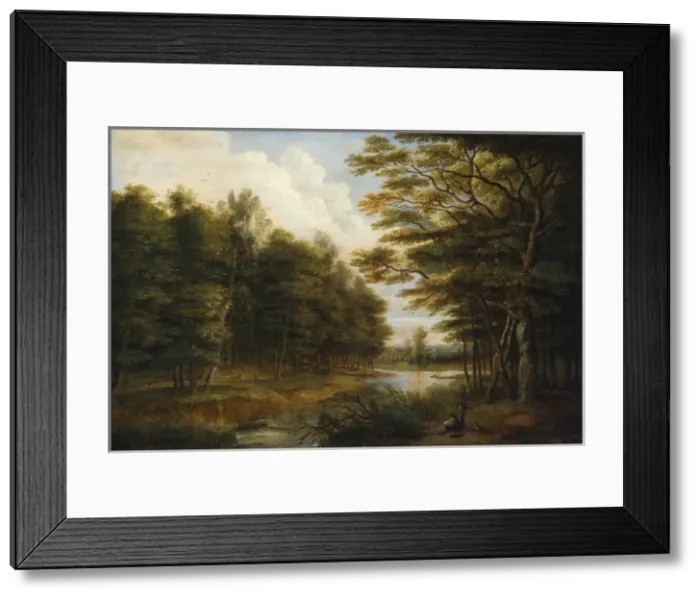 Framed Print : Landscape with Figures Framed Print : Landscape with Figures