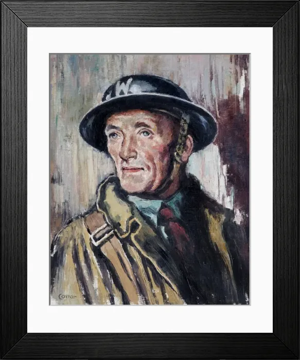 Framed Print : The Warden Framed Print : The Warden