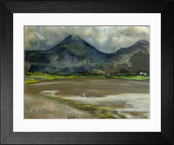 Framed Print : Mountain Scene, Co. Down Framed Print : Mountain Scene, Co. Down