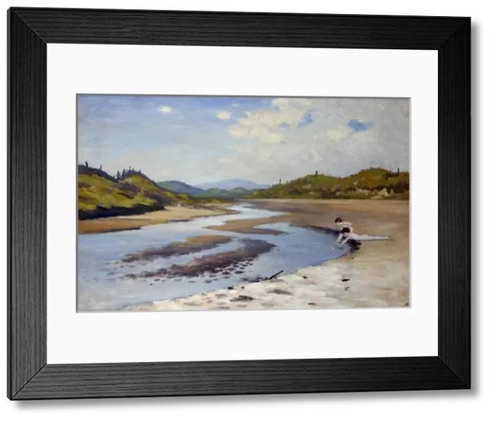 Framed Print : River in the Sand Framed Print : River in the Sand