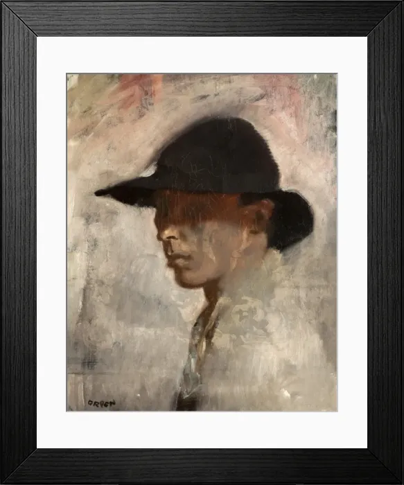 Framed Print : Self-Portrait Framed Print : Self-Portrait