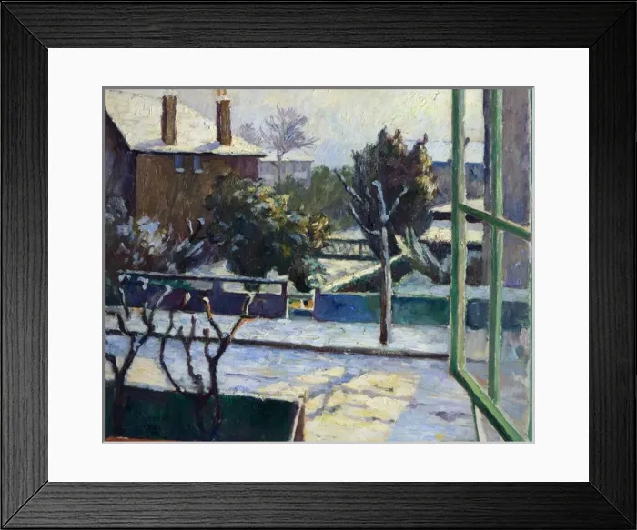 Framed Print : A View from the Artists Studio Framed Print : A View from the Artists Studio
