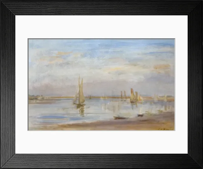 Framed Print : Yachts on the Solent Framed Print : Yachts on the Solent