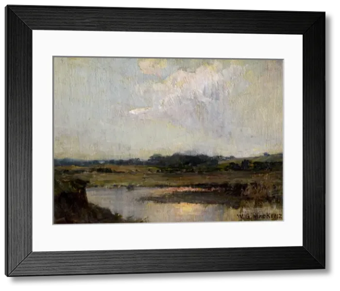 Framed Print : Landscape : River Lagan, near Belfast Framed Print : Landscape : River Lagan, near Belfast