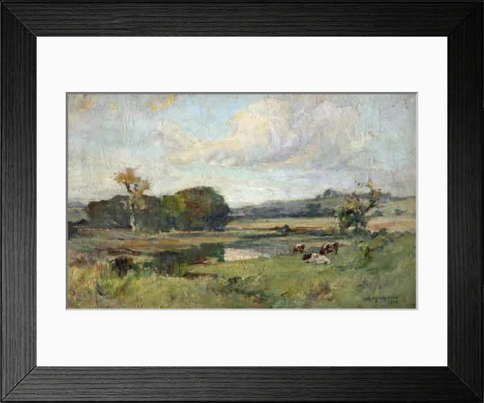 Framed Print : Backwater, River Lagan near Edenderry, Belfast Framed Print : Backwater, River Lagan near Edenderry, Belfast