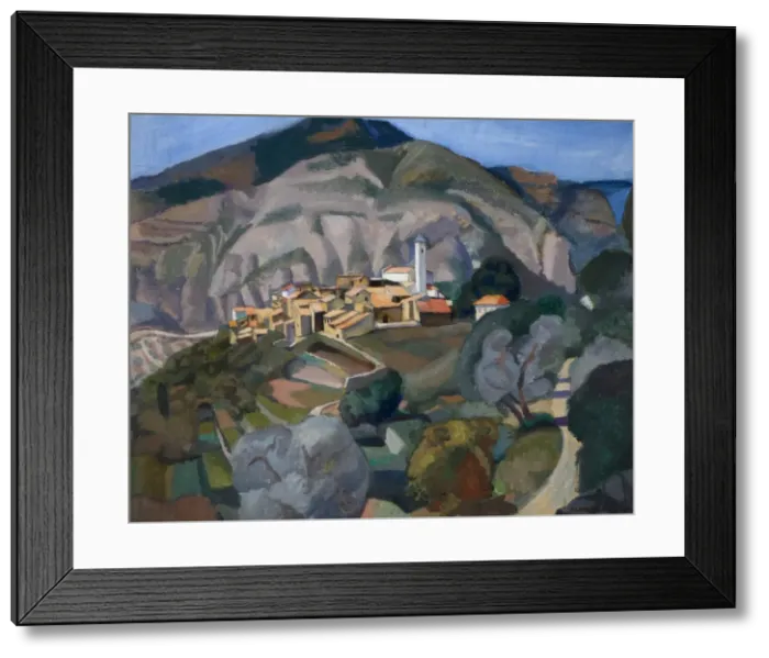 Framed Print : Le Village de Clans Framed Print : Le Village de Clans