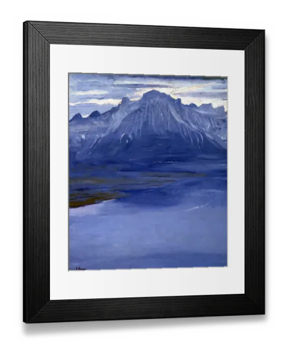 Framed Print : Twilight, Lake of Geneva Framed Print : Twilight, Lake of Geneva