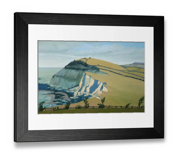 Framed Print : Cliff End, SusseX Framed Print : Cliff End, SusseX