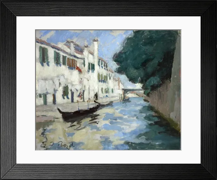 Framed Print : Venice, Rio Della Croce Framed Print : Venice, Rio Della Croce