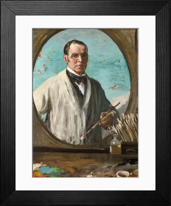Framed Print : Self-portrait Framed Print : Self-portrait