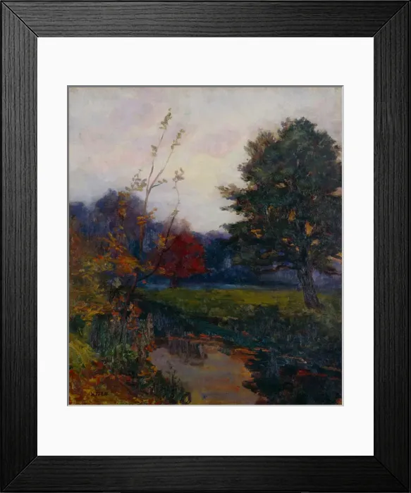 Framed Print : Autumn. Iten, Hans 1874-1930 Framed Print : Autumn. Iten, Hans 1874-1930
