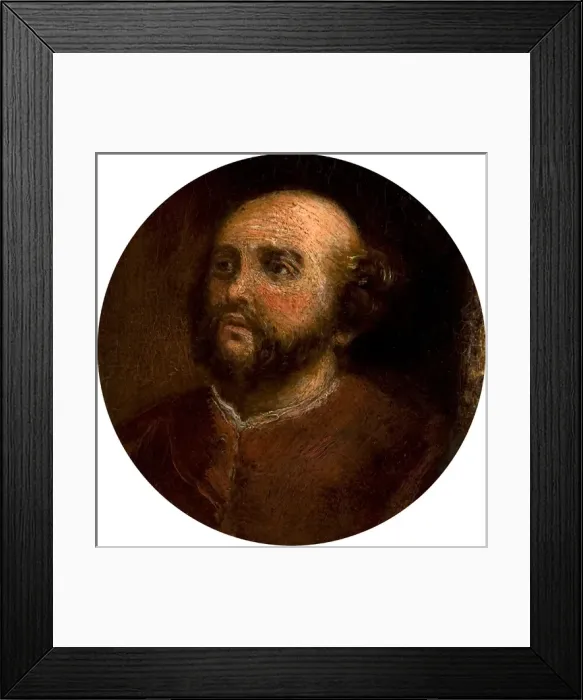 Framed Print : Sancho. Leslie, Charles Robert 1794-1859 Framed Print : Sancho. Leslie, Charles Robert 1794-1859