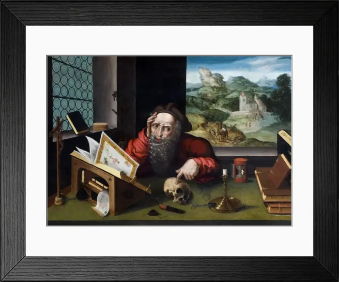 Framed Print : Saint Jerome Framed Print : Saint Jerome