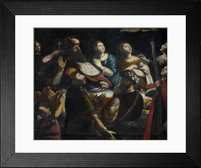 Framed Print : Feast of Belshazzar Framed Print : Feast of Belshazzar