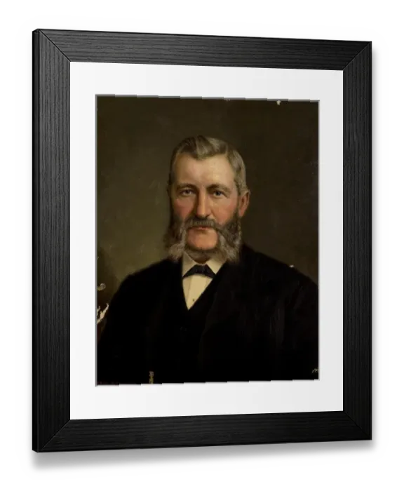 Framed Print : Portrait of a Man Framed Print : Portrait of a Man