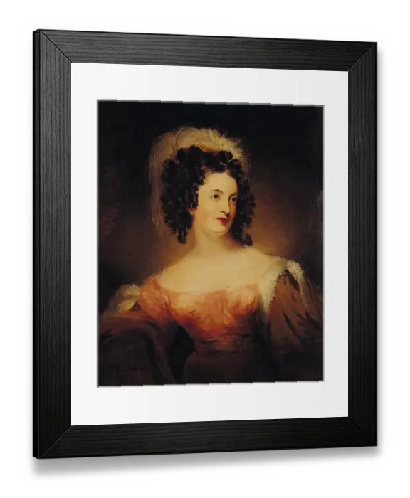Framed Print : Anna Macaulay, ne Hyndman Framed Print : Anna Macaulay, ne Hyndman
