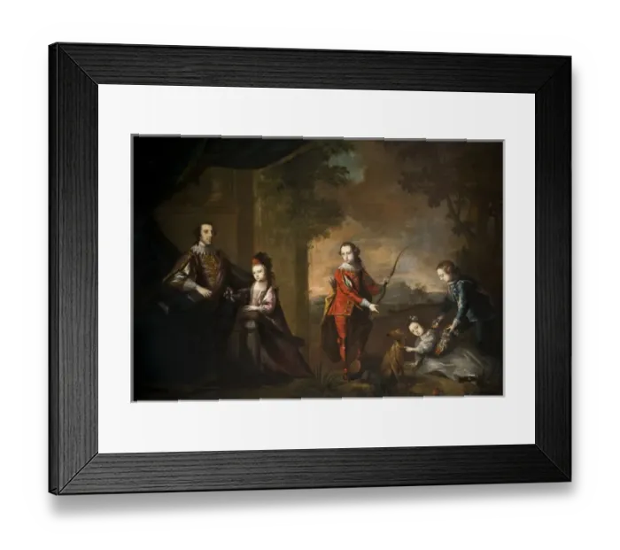 Framed Print : The Molyneux Family of Castledillon, Co. Armagh Framed Print : The Molyneux Family of Castledillon, Co. Armagh