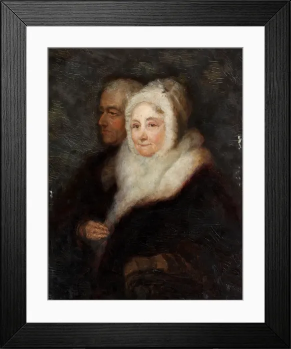 Framed Print : Mr. & Mrs. Webster after Thomas Webster Framed Print : Mr. & Mrs. Webster after Thomas Webster
