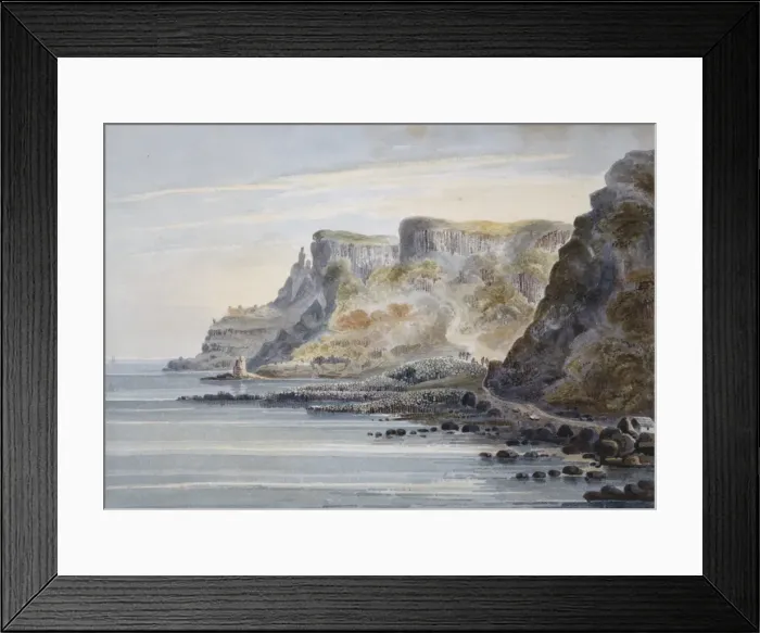 Framed Print : The Giants Causeway Framed Print : The Giants Causeway
