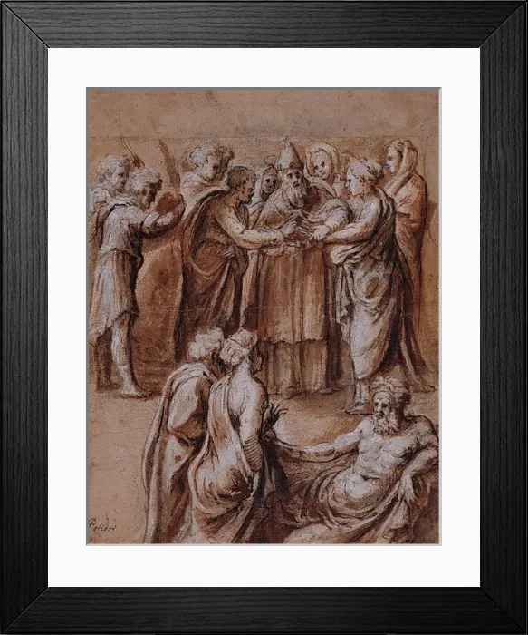 Framed Print : Marriage of the Virgin