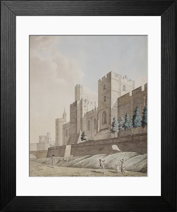 Framed Print : The South Terrace, Windsor Castle Framed Print : The South Terrace, Windsor Castle