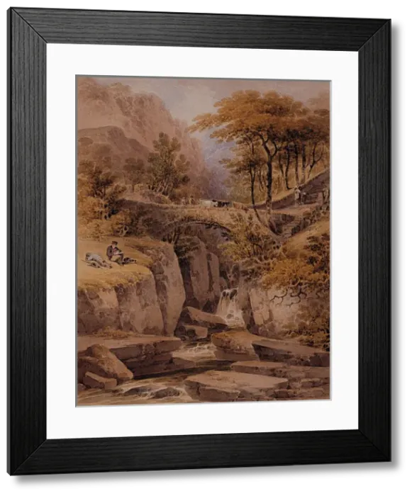 Framed Print : Hugh Lloyds Bridge, near Ffestiniog Framed Print : Hugh Lloyds Bridge, near Ffestiniog