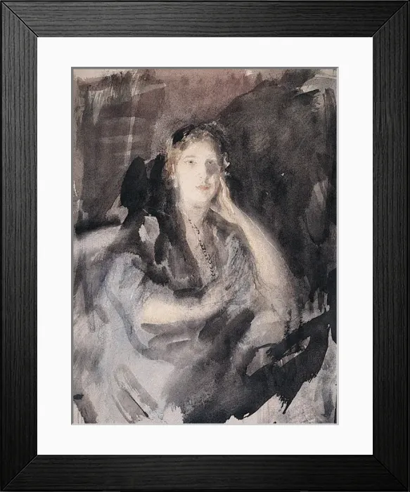 Framed Print : Portrait of a Lady Framed Print : Portrait of a Lady