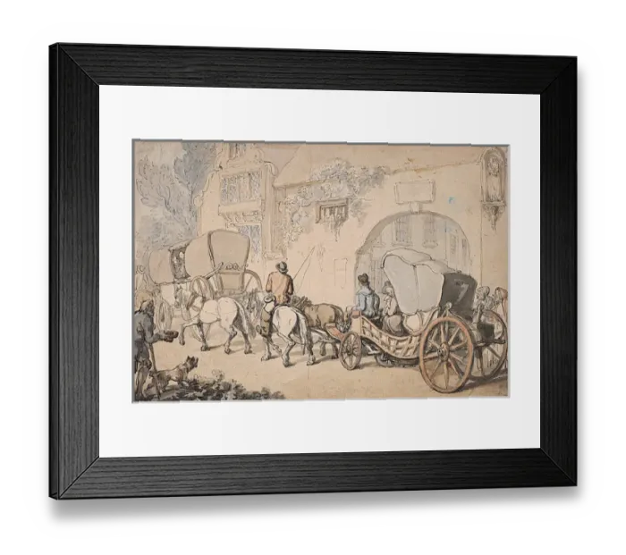 Framed Print : A Tour in Flanders Framed Print : A Tour in Flanders