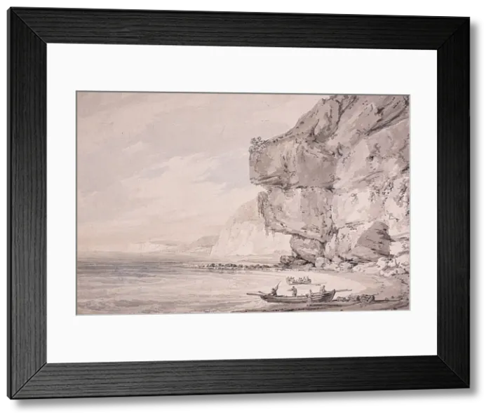 Framed Print : Beachy Head Looking towards Newhaven Framed Print : Beachy Head Looking towards Newhaven