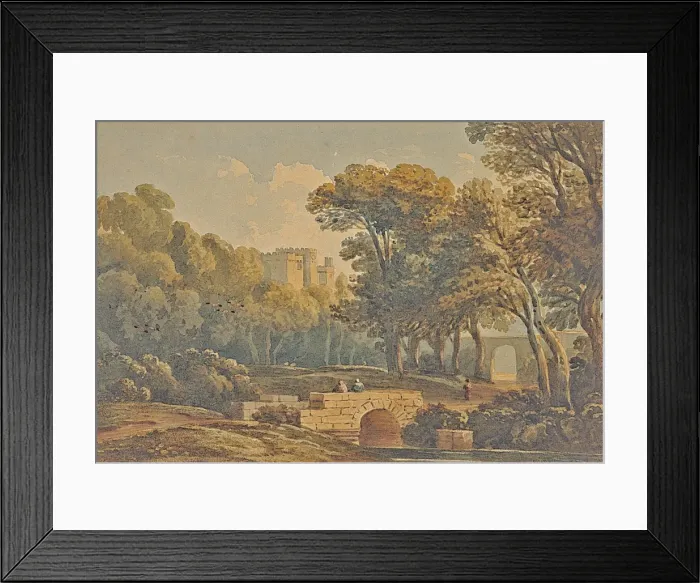 Framed Print : Waborne Hall, Norfolk Framed Print : Waborne Hall, Norfolk