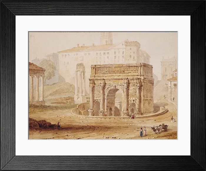 Framed Print : Arch of Septimus Severus, Rome Framed Print : Arch of Septimus Severus, Rome