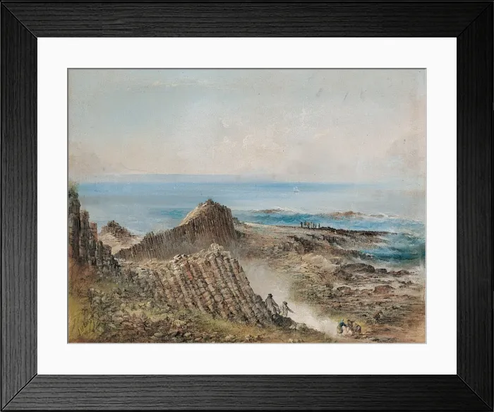 Framed Print : The Giants Causeway Framed Print : The Giants Causeway