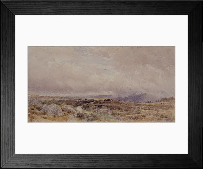 Framed Print : The Path over the Moors Framed Print : The Path over the Moors