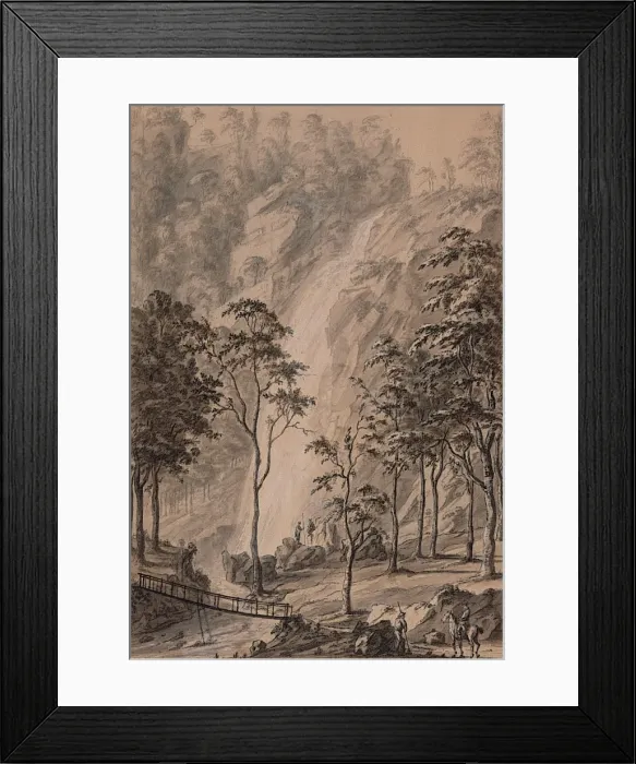 Framed Print : The Falls of Powerscourt Framed Print : The Falls of Powerscourt
