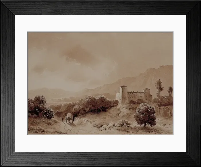 Framed Print : Swiss Scene Framed Print : Swiss Scene