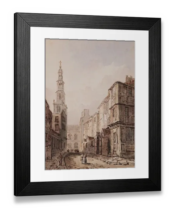 Framed Print : A London Street Framed Print : A London Street