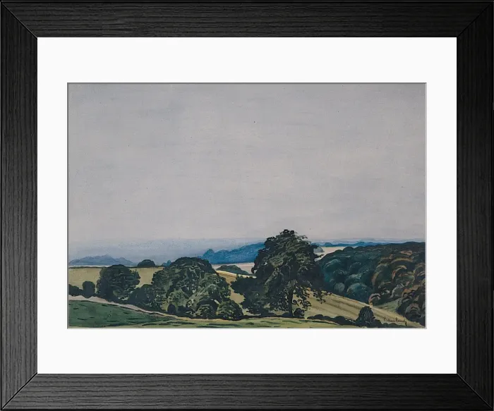 Framed Print : Summer Mist Framed Print : Summer Mist