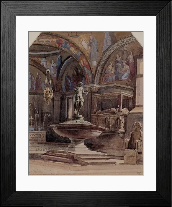 Framed Print : Baptistery, San Marco, Venice Framed Print : Baptistery, San Marco, Venice
