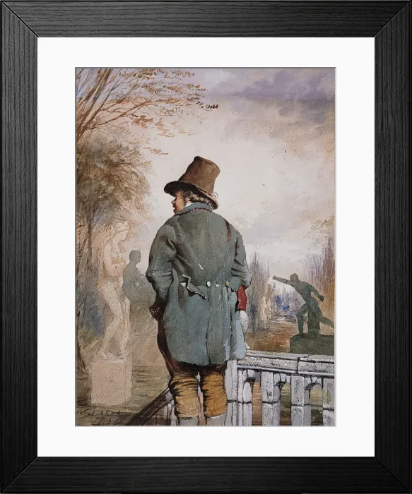 Framed Print : Paddy at Versailles Framed Print : Paddy at Versailles